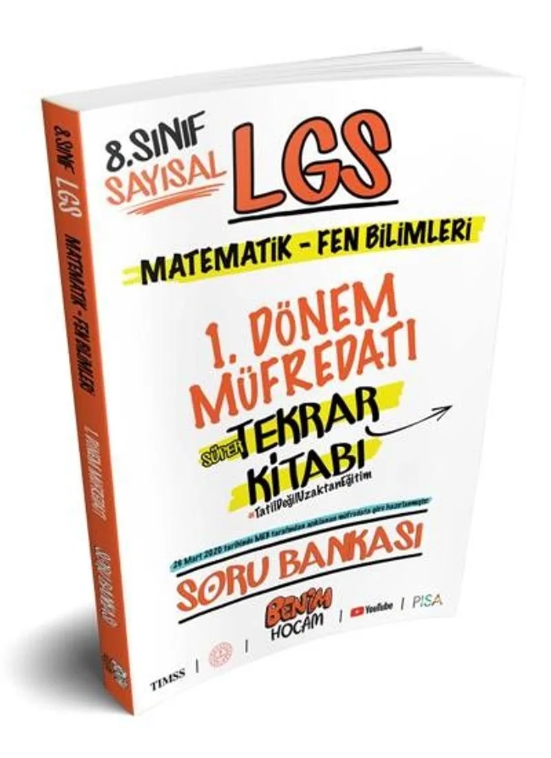 8. Sınıf Sayısal 1.Dönem Tekrarı Soru Bankası