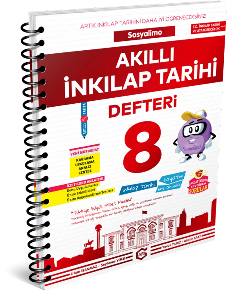 8. Sınıf Sosyalimo Akıllı İnkılap Tarihi Defteri