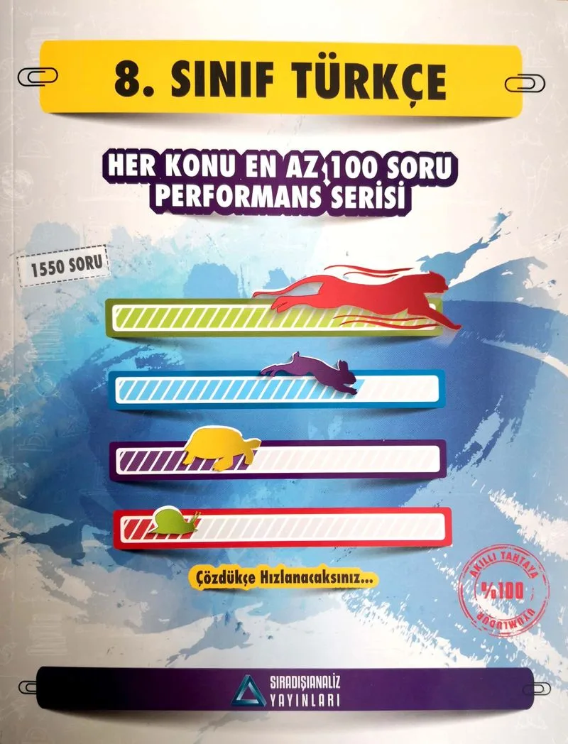 8. Sınıf Türkçe Performans Serisi Soru Bankası