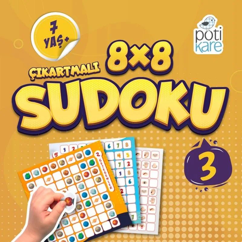 8x8 Çıkartmalı Sudoku (3)