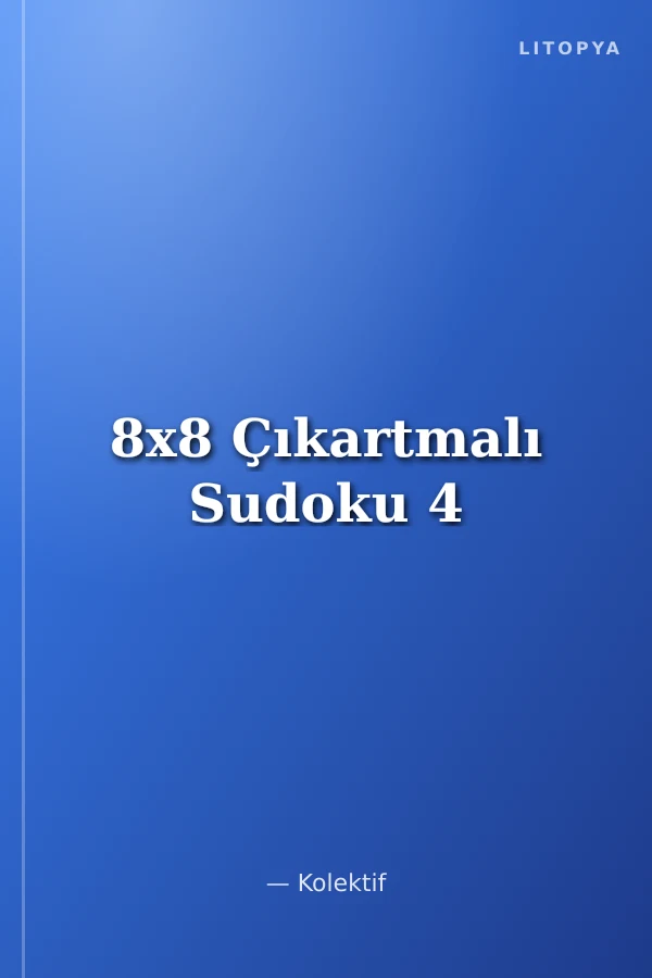 8x8 Çıkartmalı Sudoku 4