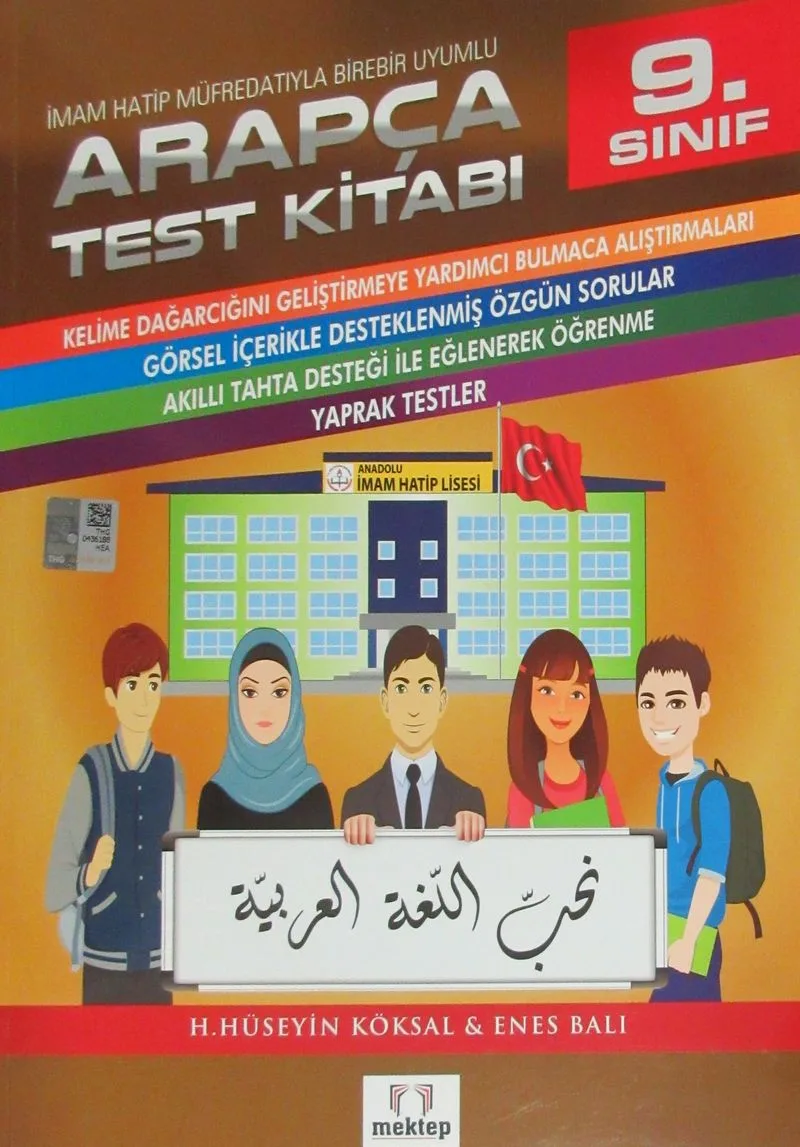 9.Sınıf Arapça Test Kitabı İmam Hatip Müfredatıyla Birebir Uyumlu