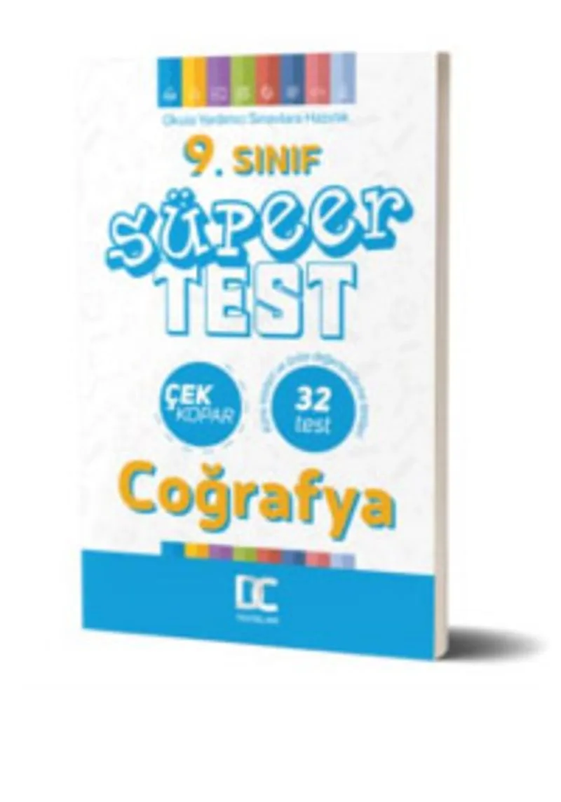 9. Sınıf Coğrafya Çek Kopar Süper Test