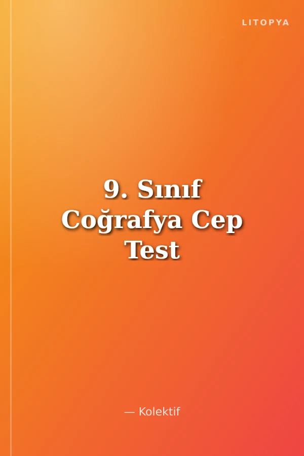 9. Sınıf Coğrafya Cep Test