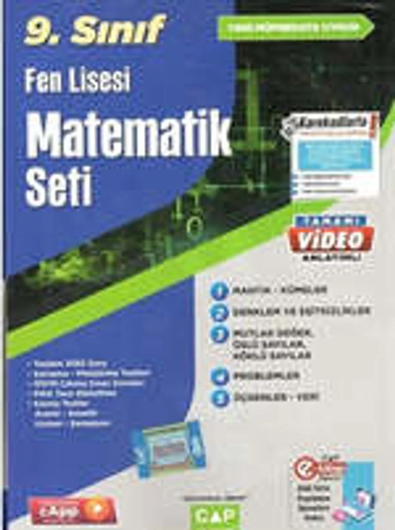 9. Sınıf Fen Lisesi Matematik Seti