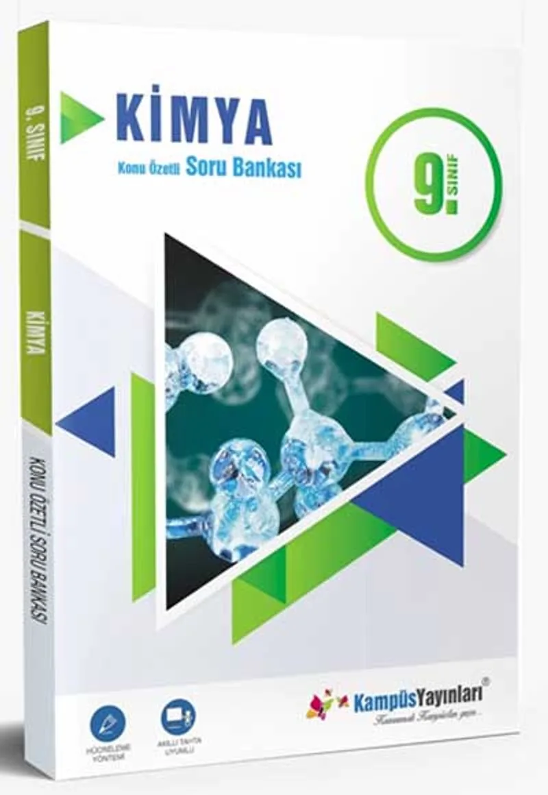 9. Sınıf Kimya Konu Özetli Soru Bankası