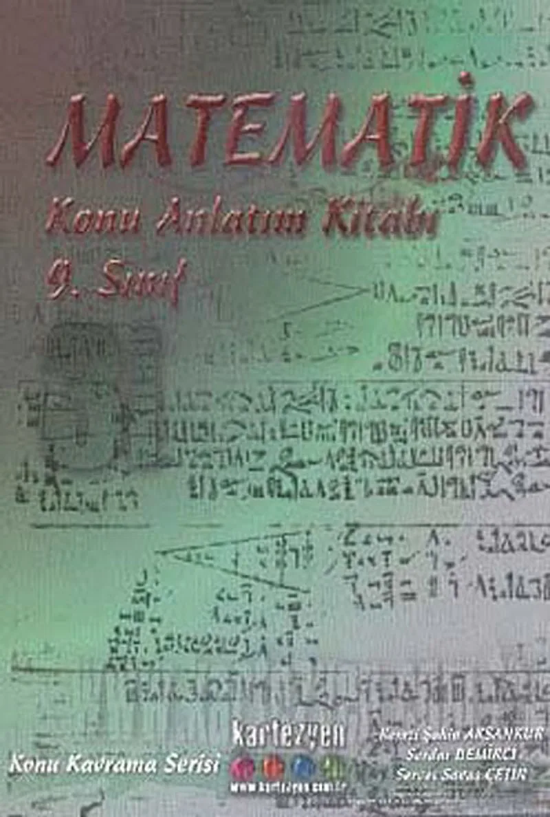9. Sınıf Matematik Konu Anlatım Kitabı 3