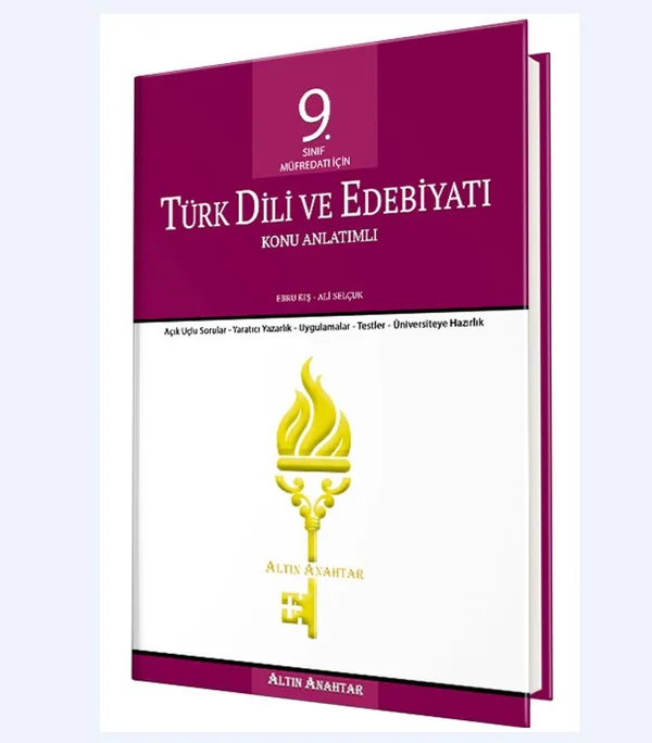 9. Sınıf Müfredatı İçin Türk Dili ve Edebiyatı Konu Anlatımlı - Uygulamalı