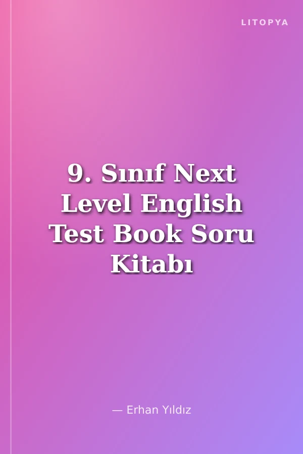 9. Sınıf Next Level English Test Book Soru Kitabı