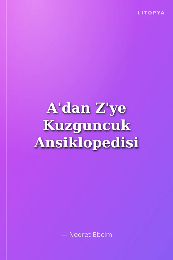 A'dan Z'ye Kuzguncuk Ansiklopedisi