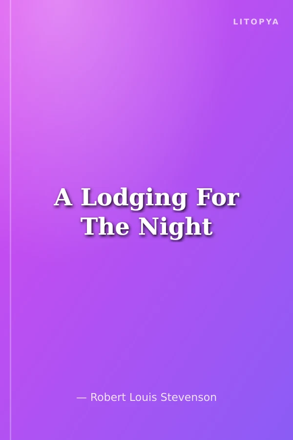 A Lodging For The Night