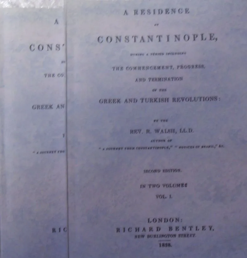 A Residence At Constantinople