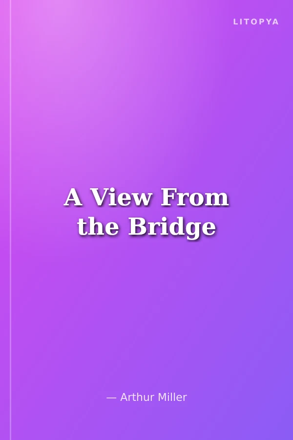 A View From the Bridge