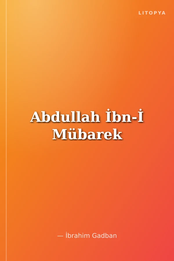 Abdullah İbn-İ Mübarek