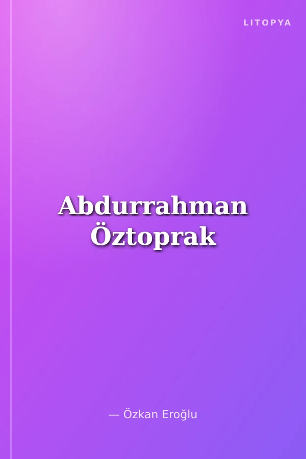 Abdurrahman Öztoprak