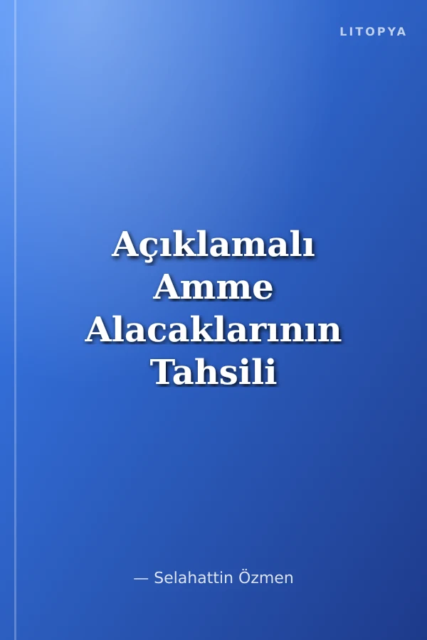 Açıklamalı Amme Alacaklarının Tahsili Hakkında Kanun