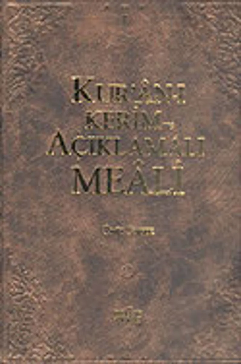 Açıklamalı Kur'an-ı Kerim ve Meali (Şamuha Musaflı)