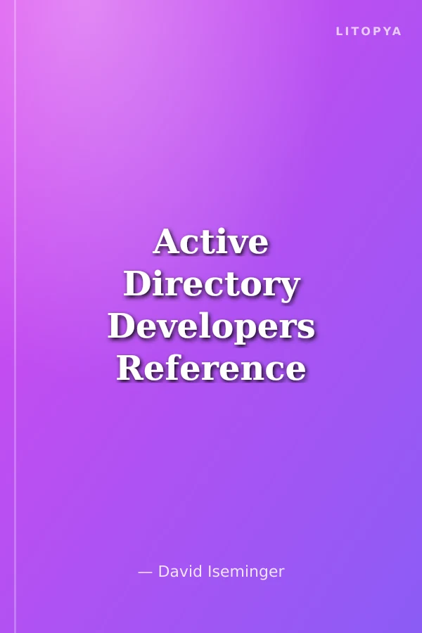 Active Directory Developers Reference Library