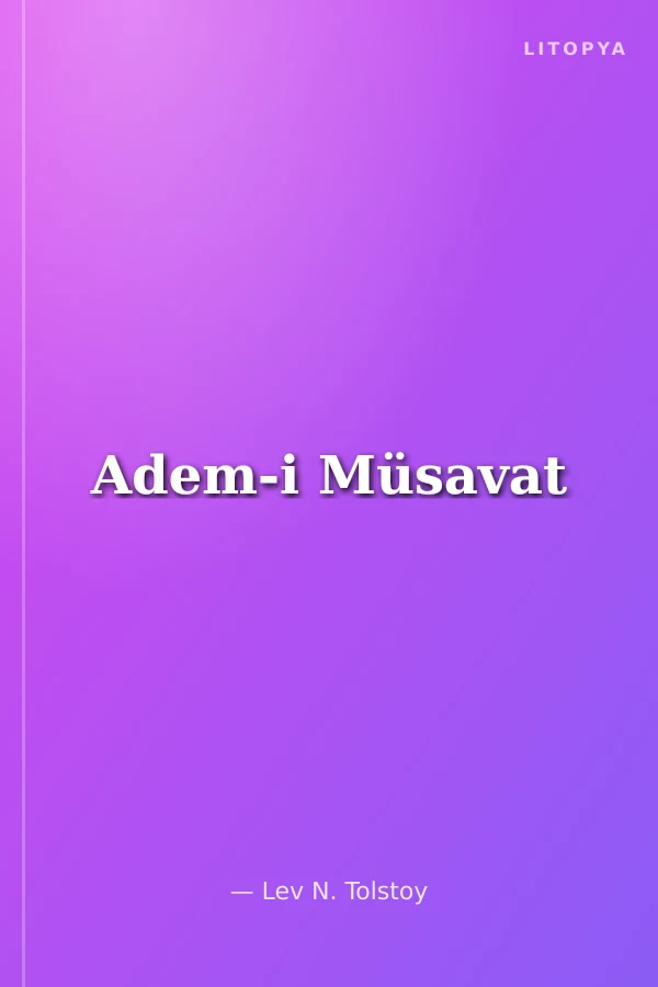 Adem-i Müsavat