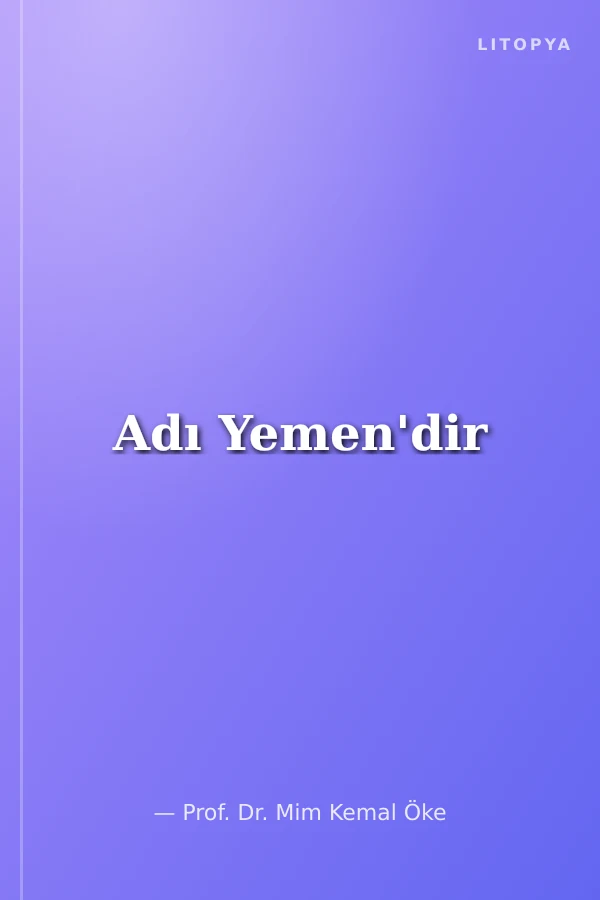 Adı Yemen'dir