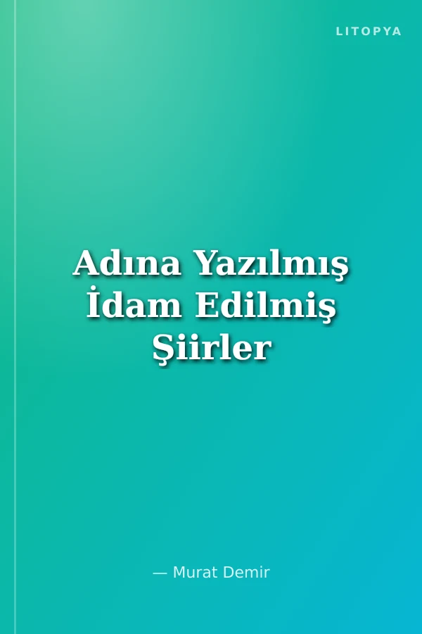 Adına Yazılmış İdam Edilmiş Şiirler