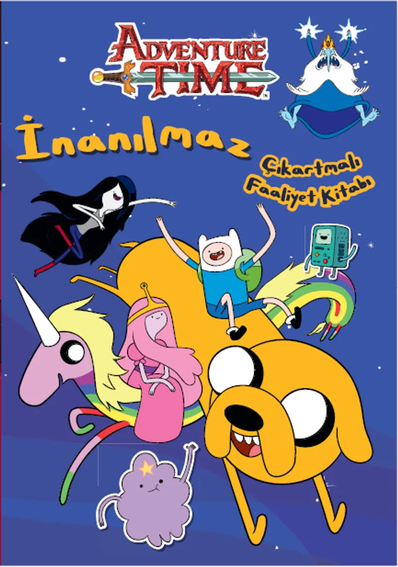 Adventure Time - İnanılmaz Çıkartmalı Faaliyet