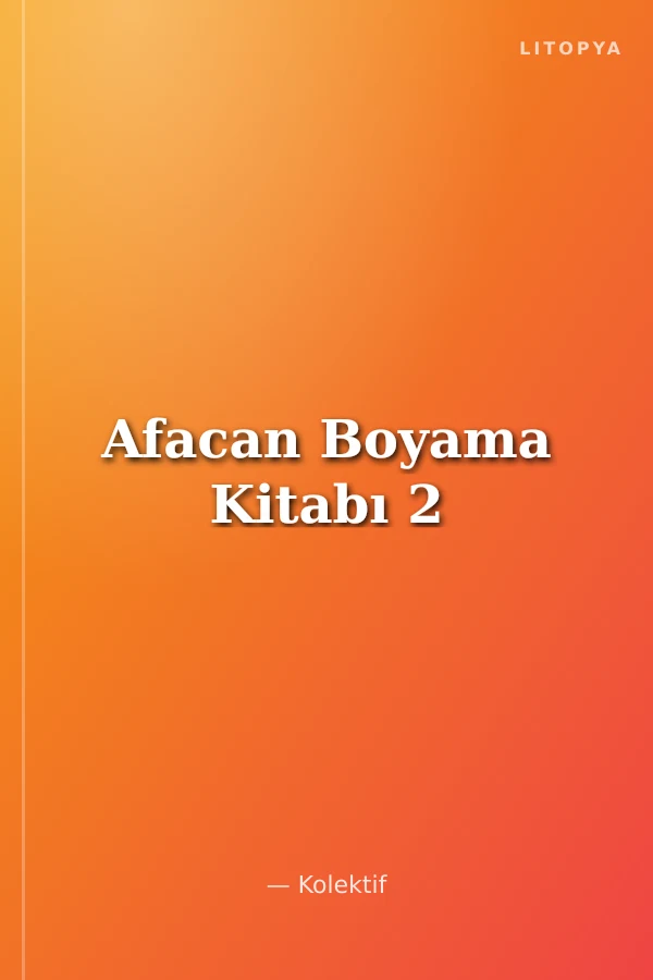Afacan Boyama Kitabı 2