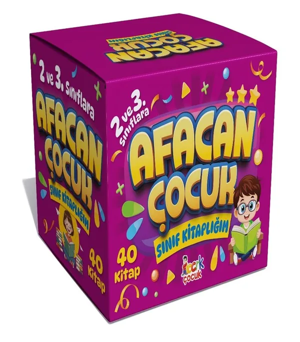 Afacan Çocuk Sınıf Kitaplığım (40 Kitap Takım)