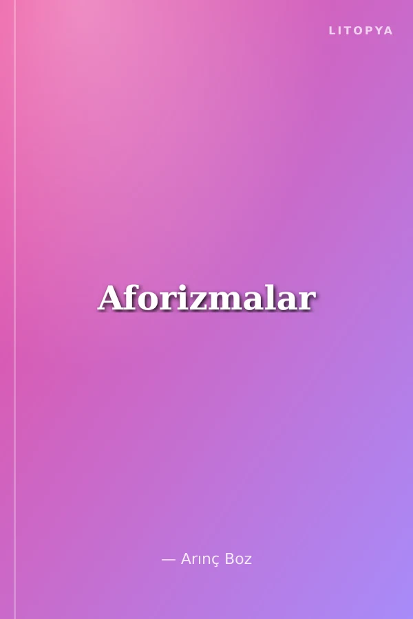 Aforizmalar