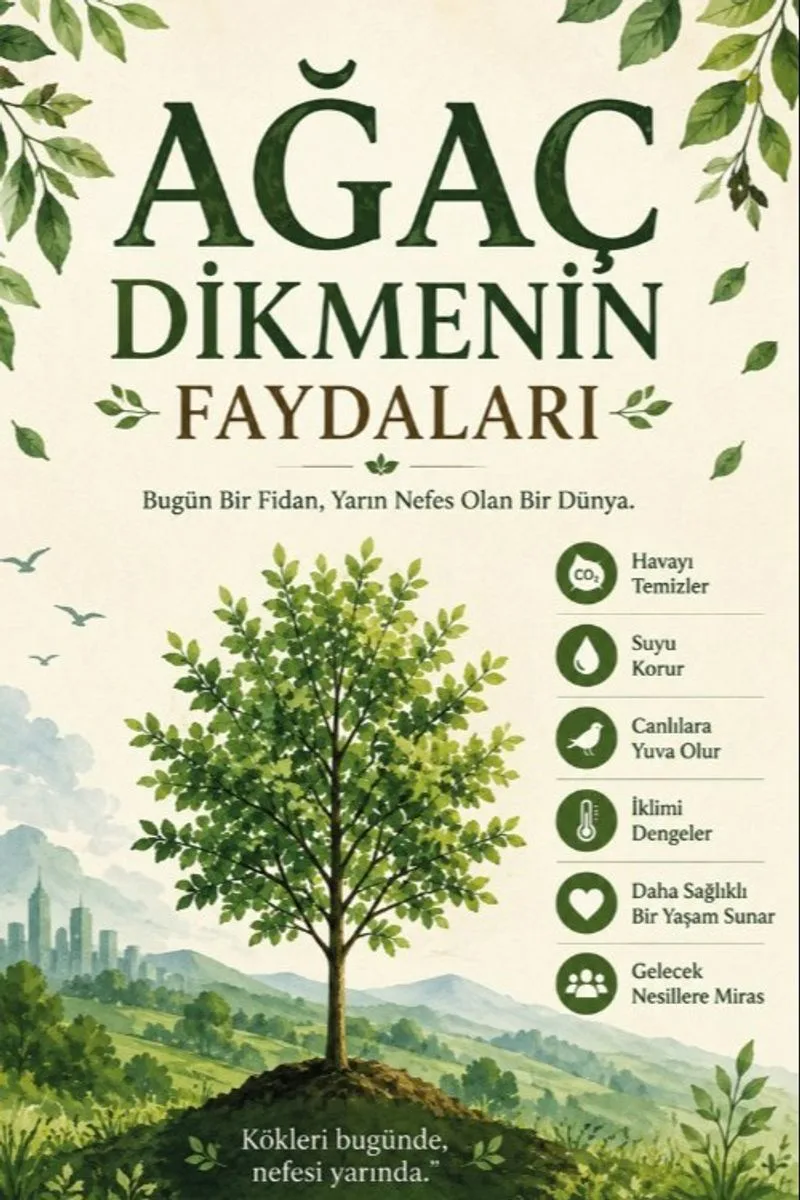 Ağaç Dikmenin Faydaları
