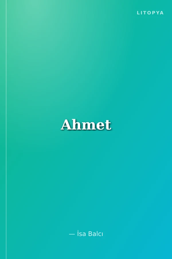 Ahmet