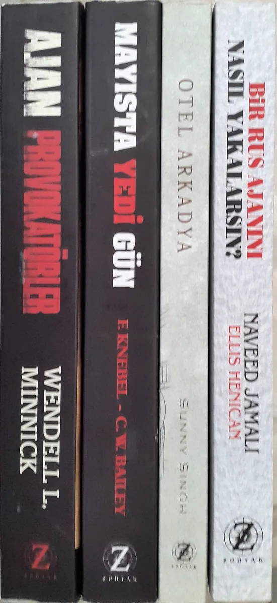 Ajan Romanları ve Aksiyon Seti (4 Kitap)