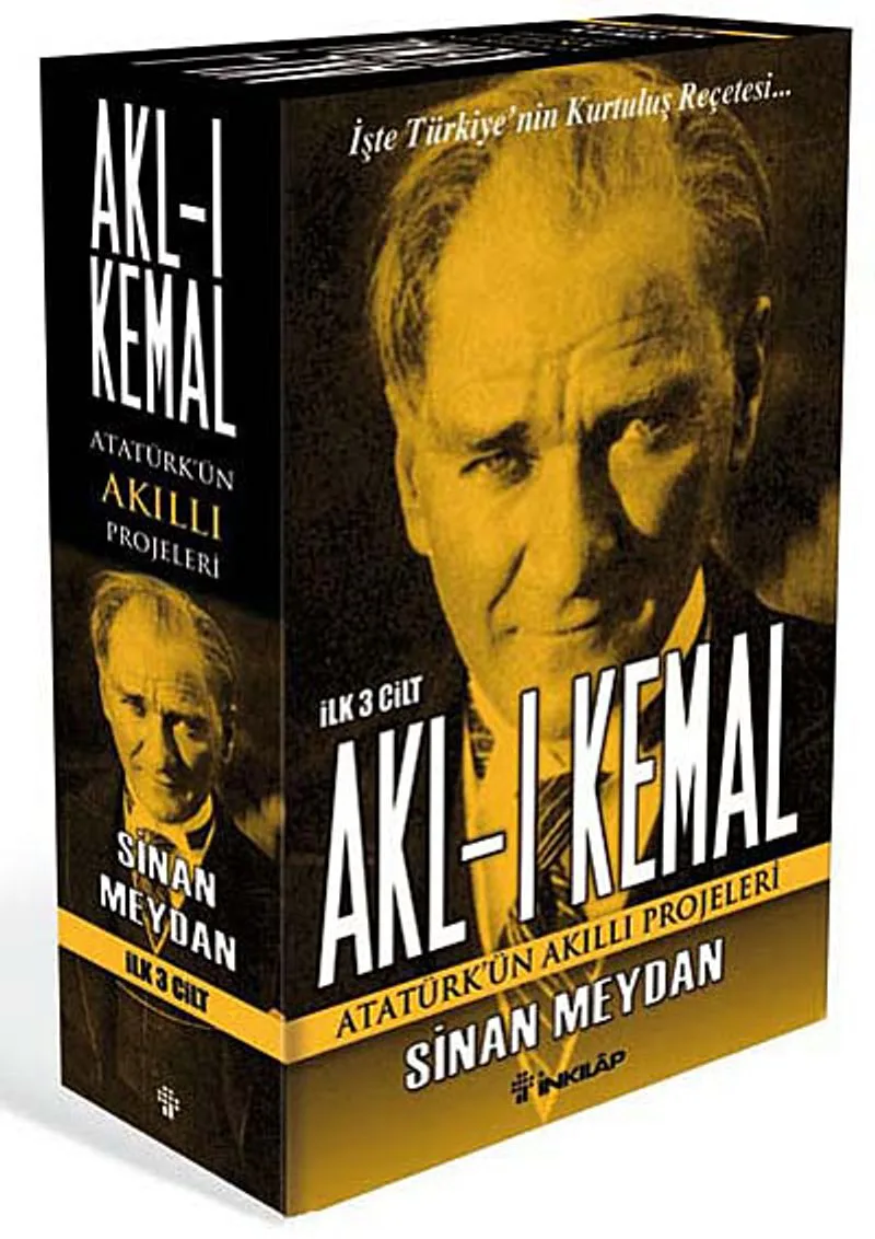 Akl-ı Kemal 3 Cilt (Kutulu) Atatürk'ün Akıllı Projeleri
