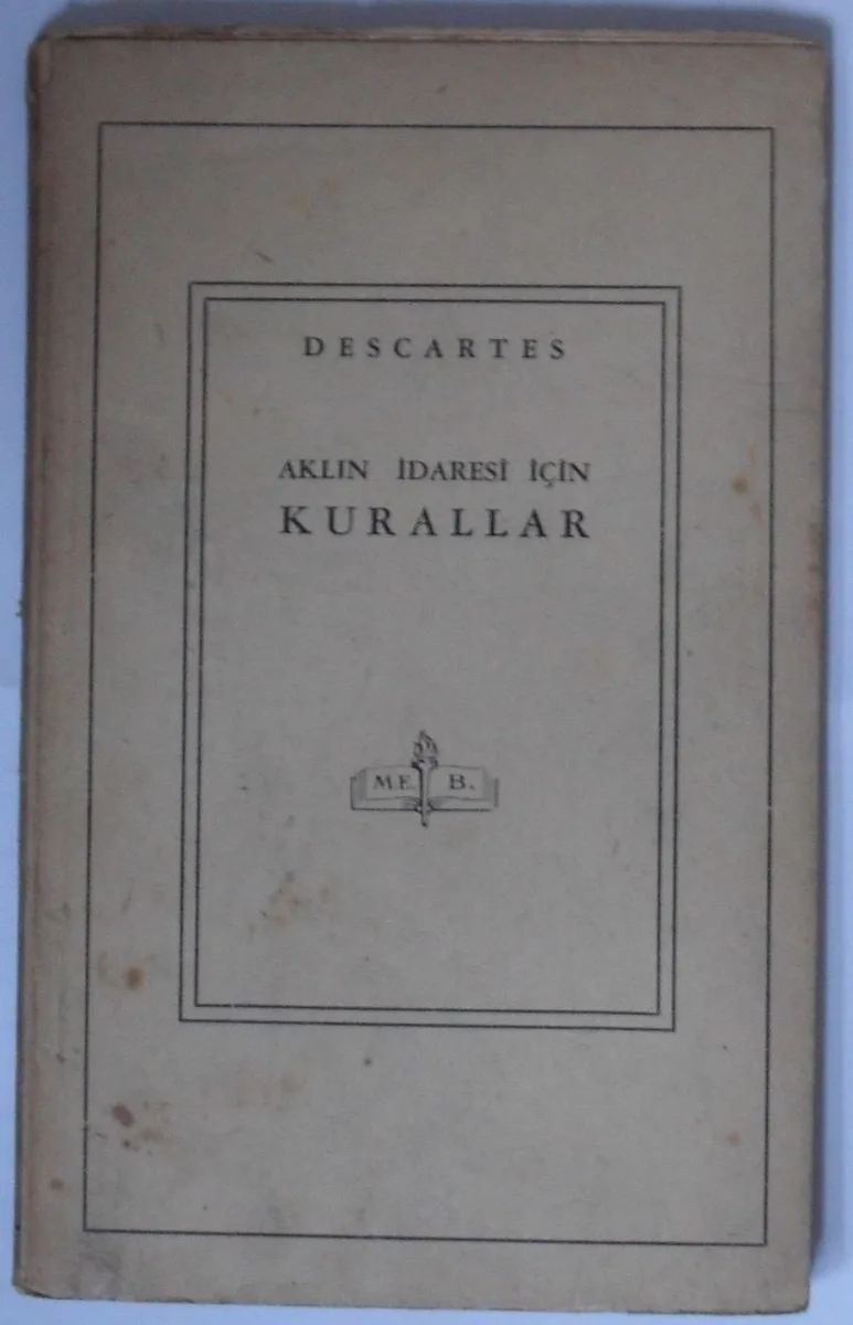 Aklın İdaresi İçin Kurallar Kod: 11-E-3