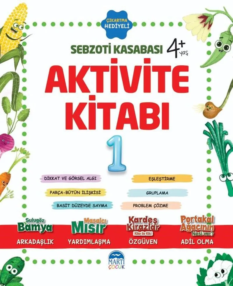Aktivite Kitabı 1 / Sebzoti Kasabası