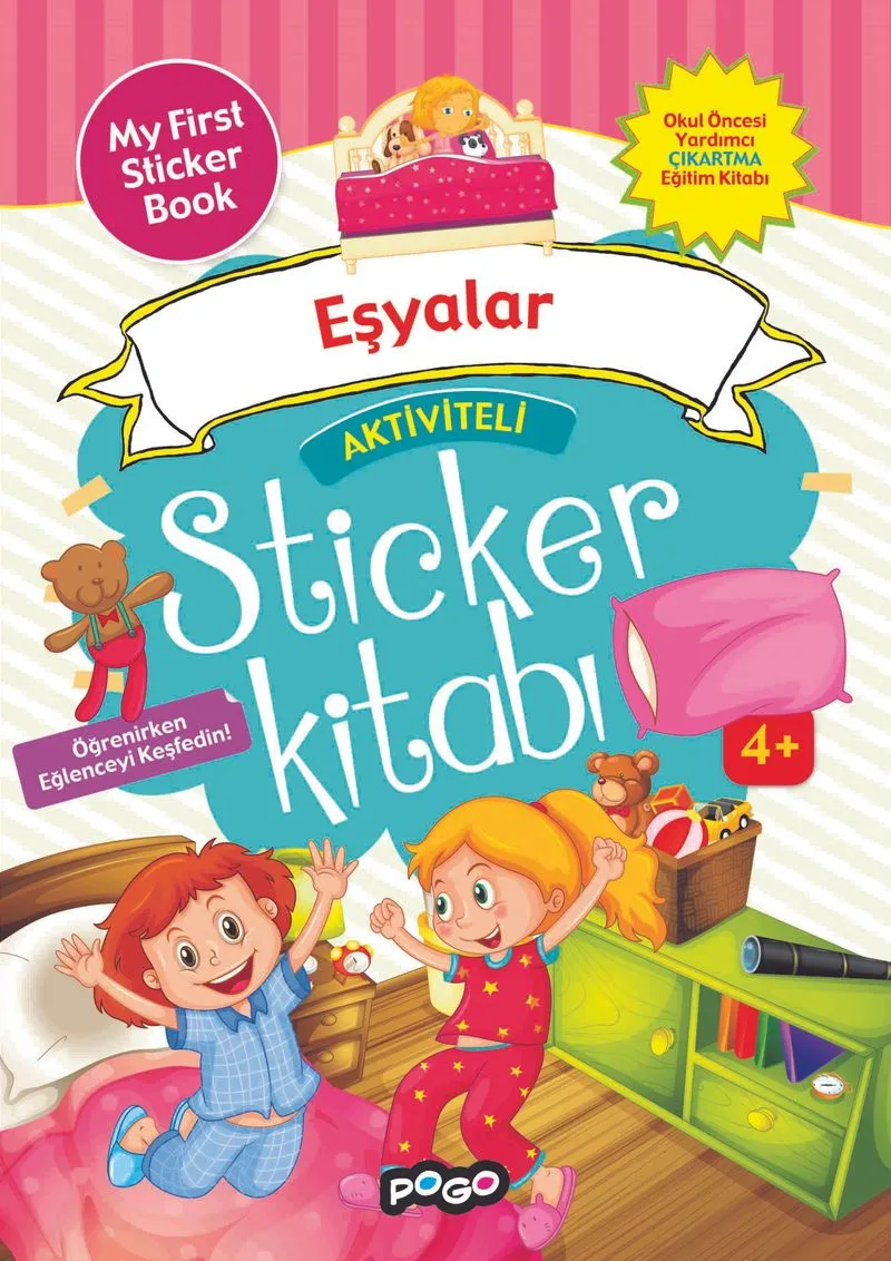Aktiviteli Sticker Kitabı / Eşyalar
