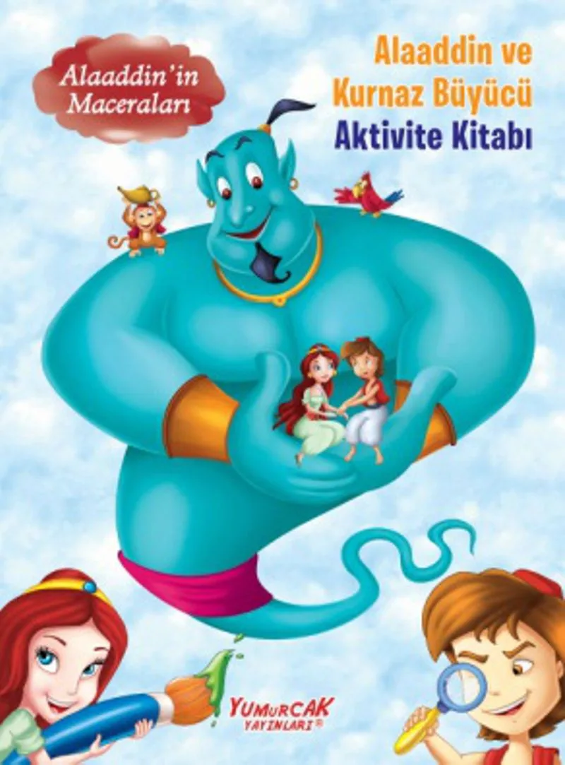 Alaaddin ve Kurnaz Büyücü / Alaaddin'in Maceraları (Aktivite Kitabı)