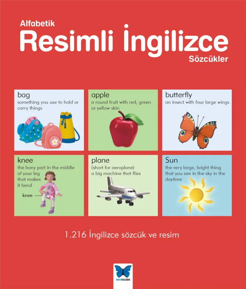 Alfabetik Resimli İngilizce Sözcükler