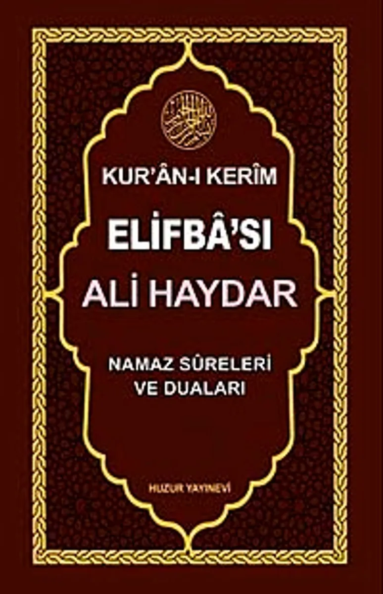 Ali Haydar Kuran-ı Kerim Elifbası (KOD 052) Namaz Sureleri ve Duaları
