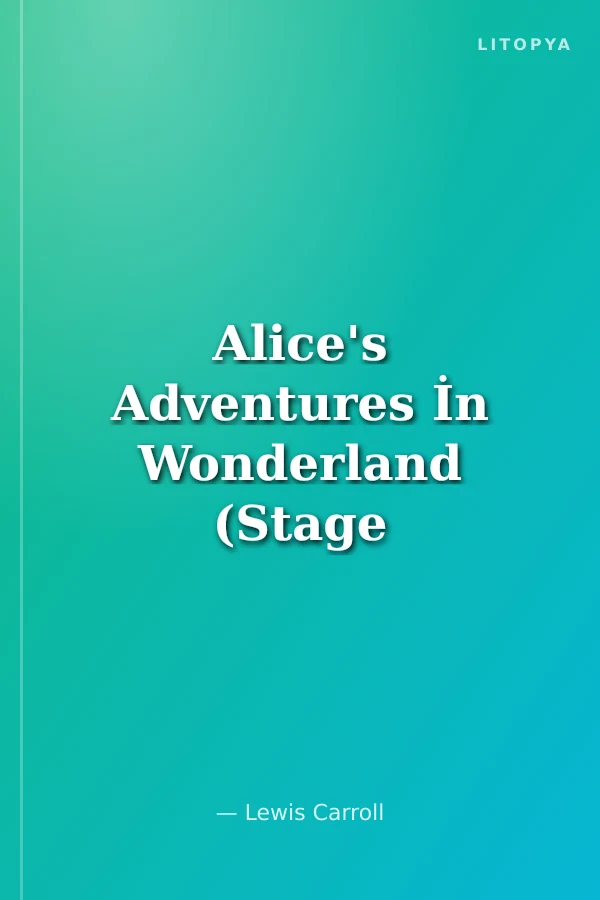 Alice's Adventures İn Wonderland (Stage 3) CD'li