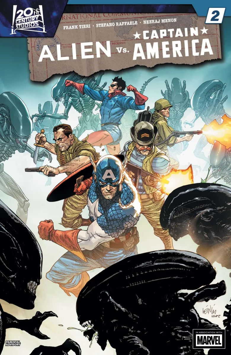 Alien vs. Captain America (2025) #2
