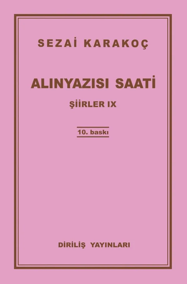 Alınyazısı Saati Şiirler -IX