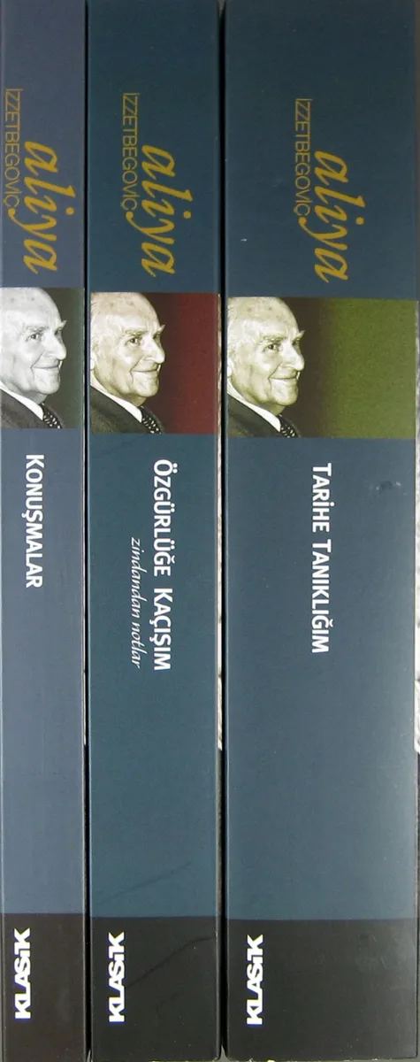 Aliya İzzetbegoviç Kitaplığı (3 kitap)