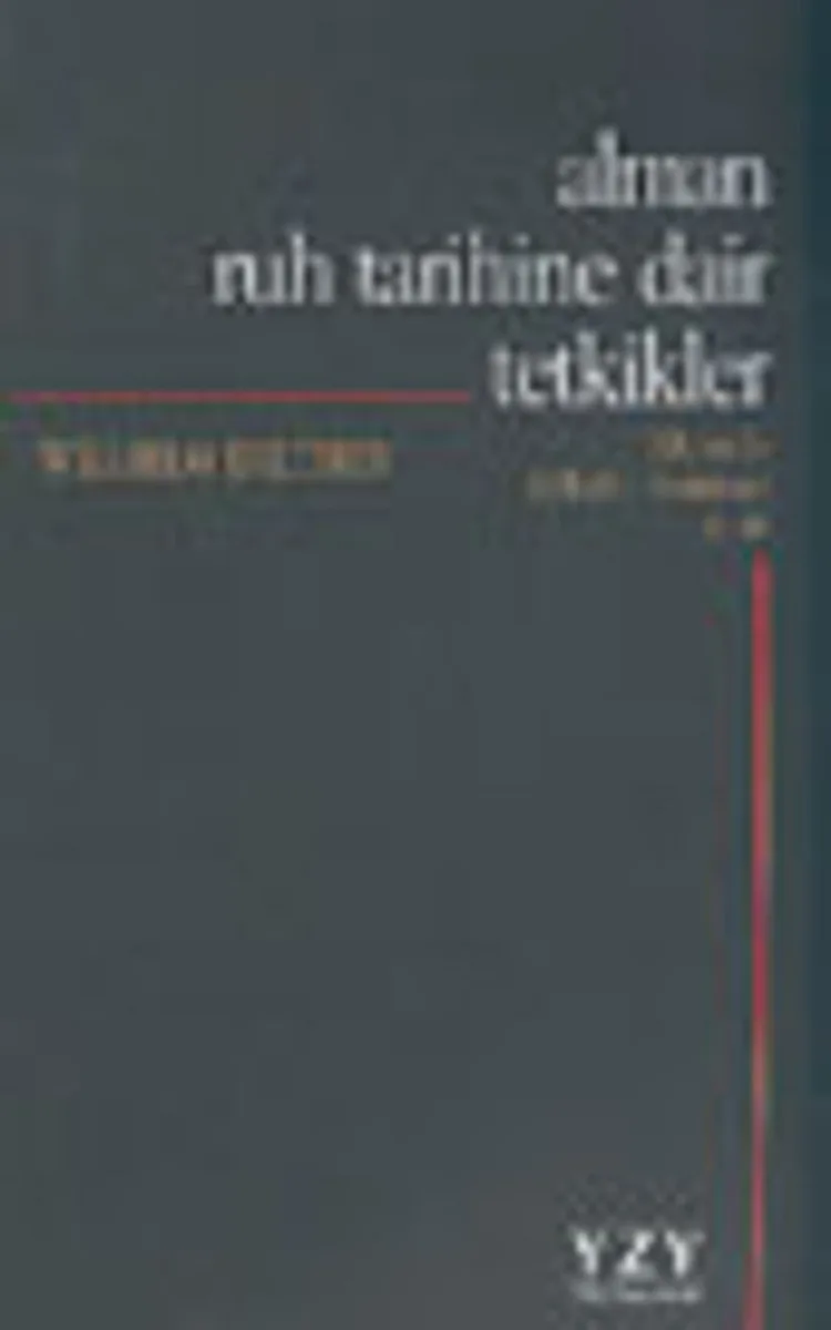 Alman Ruh Tarihine Dair Tetkikler
