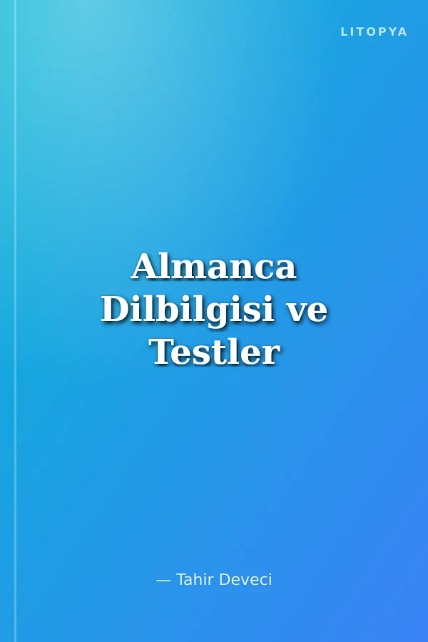 Almanca Dilbilgisi ve Testler