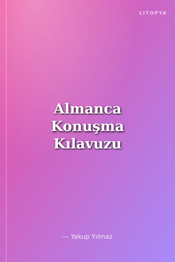 Almanca Konuşma Kılavuzu