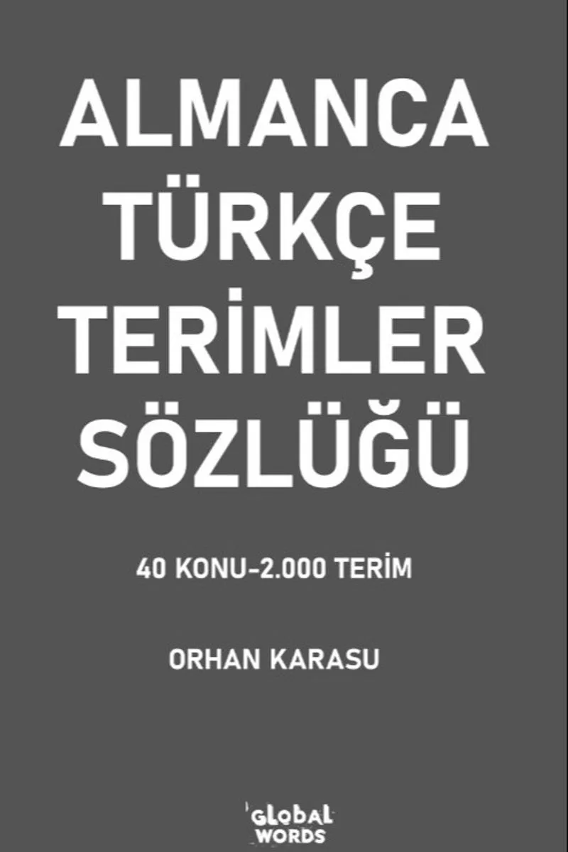 Almanca-Türkçe Terimler Sözlüğü