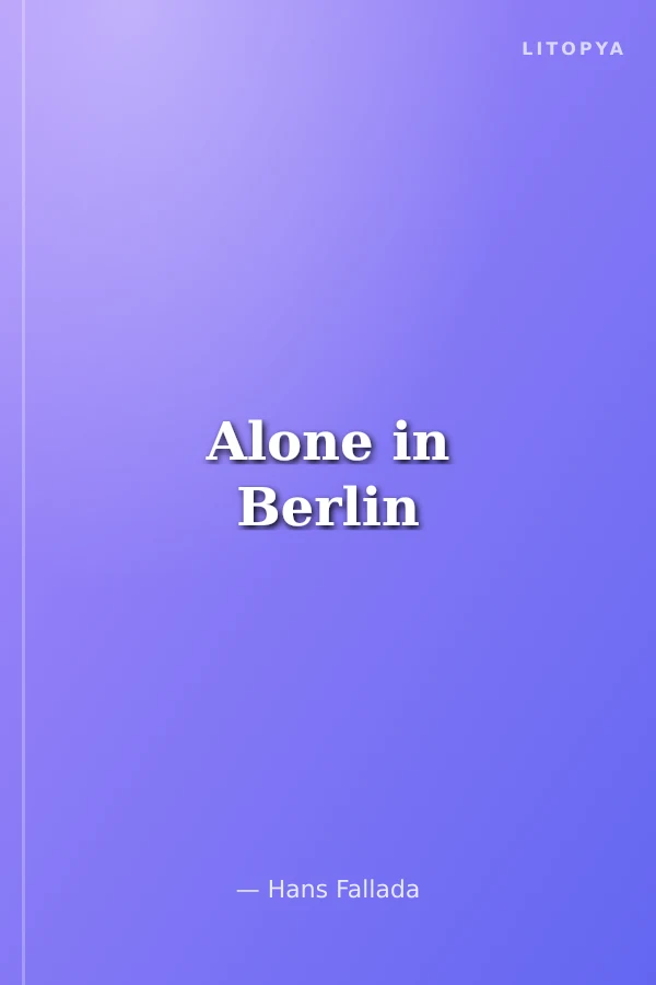 Alone in Berlin
