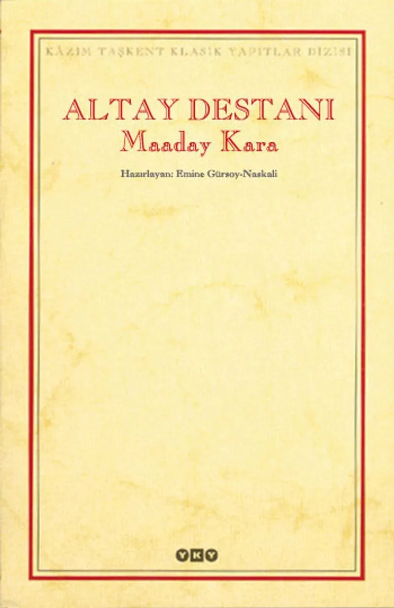 Altay Destanı Maaday Kara