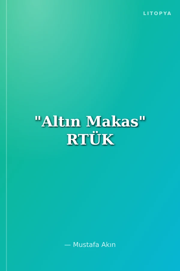 "Altın Makas" RTÜK